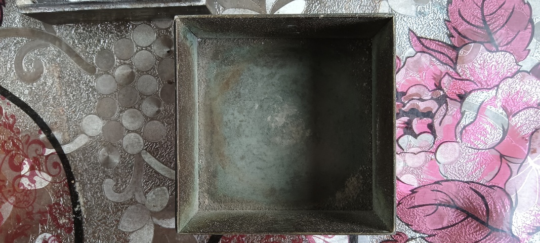 古玩銅器銅盒真品鑒賞圖