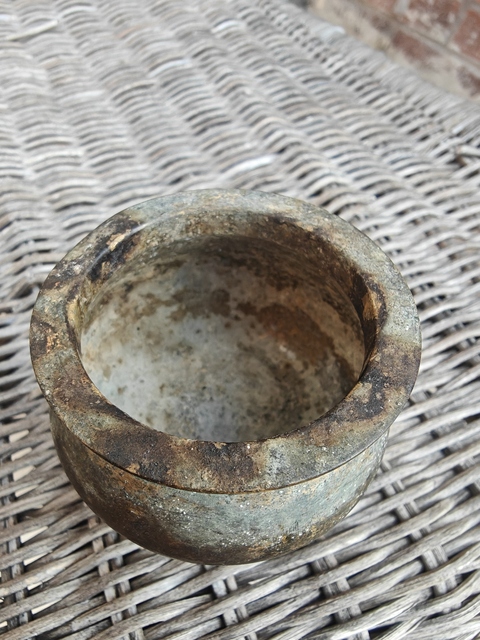 古玩銅器銅罐子真品鑒賞圖