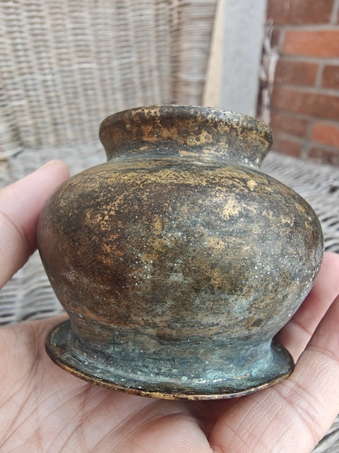 古玩銅器銅罐子真品鑒賞圖