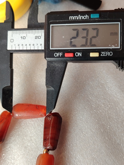 古玩玉器老紅瑪瑙珠手串拍賣，當前價格420元