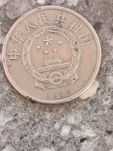 古玩錢幣國際和平年紀念幣真品鑒賞圖