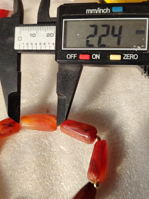 古玩玉器老紅瑪瑙珠手串拍賣,當前價格420元