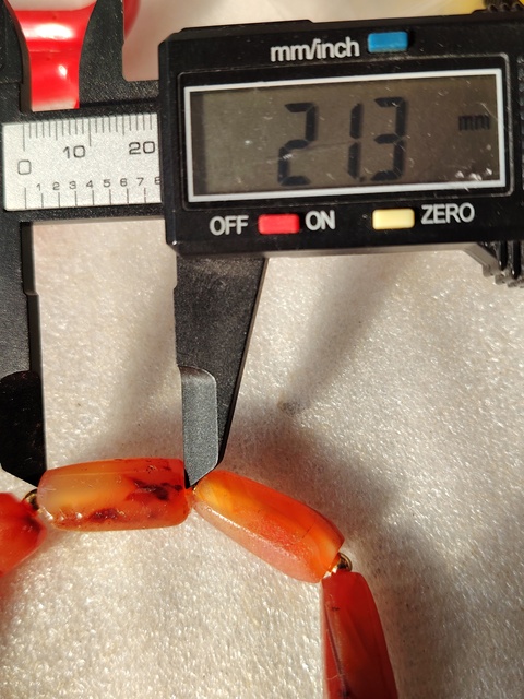 古玩玉器老紅瑪瑙珠手串拍賣,當前價格420元