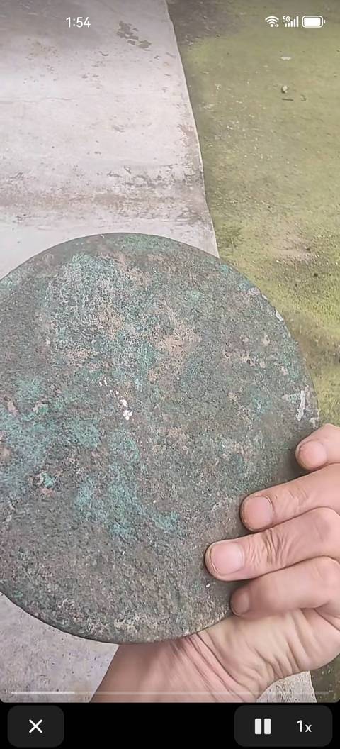 古玩銅器漢代規矩鏡真品鑒賞圖