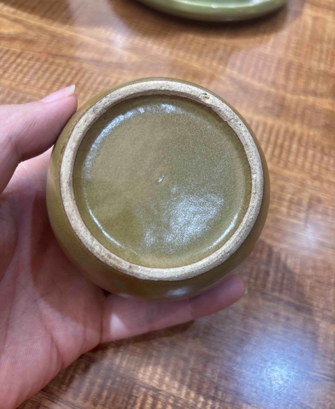 古玩陶瓷茶葉末釉小罐真品鑒賞圖