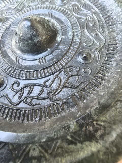 古玩銅器銅鏡真品鑒賞圖