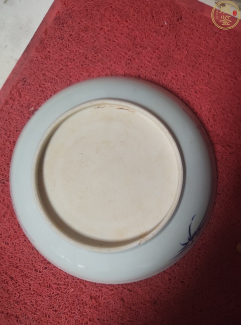 古玩陶瓷盤真品鑒賞圖