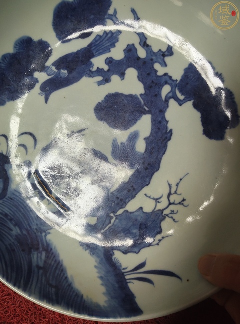 古玩陶瓷盤真品鑒賞圖