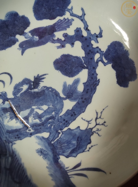 古玩陶瓷盤真品鑒賞圖