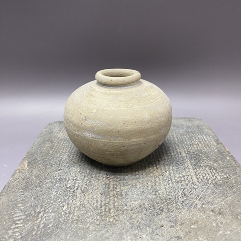 古玩陶瓷元代青釉罐真品鑒賞圖