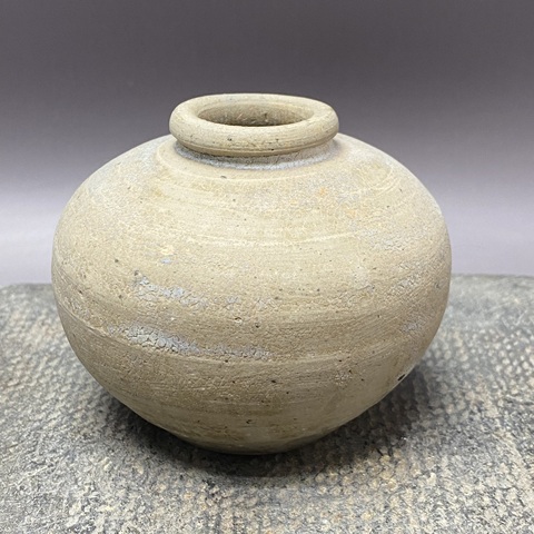 古玩陶瓷元代青釉罐真品鑒賞圖