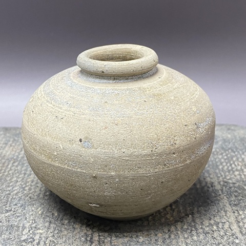 古玩陶瓷元代青釉罐真品鑒賞圖