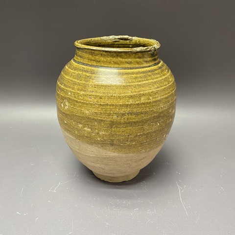 古玩陶瓷青釉罐真品鑒賞圖