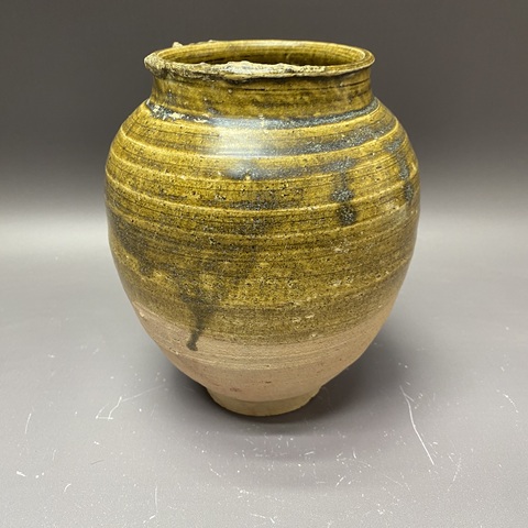 古玩陶瓷青釉罐真品鑒賞圖