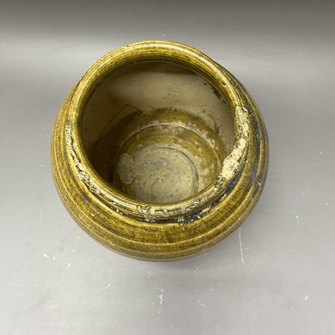 古玩陶瓷青釉罐真品鑒賞圖