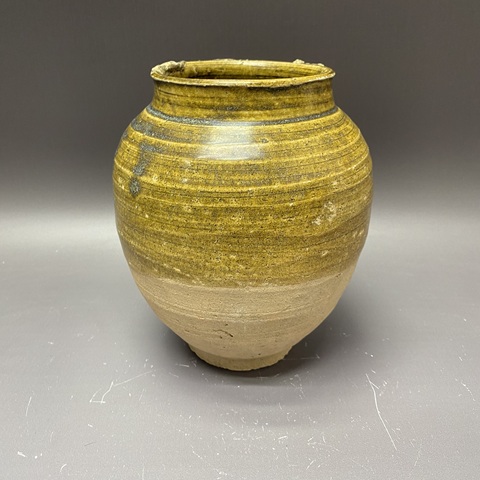 古玩陶瓷青釉罐真品鑒賞圖