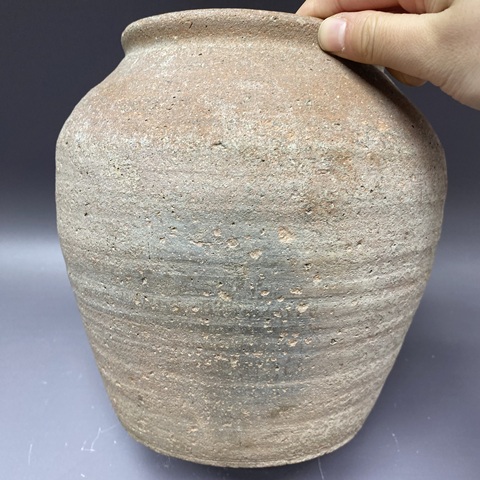 古玩陶瓷宋代青釉罐真品鑒賞圖