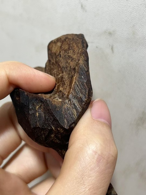 古玩雜項沉香木件真品鑒賞圖