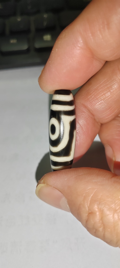 古玩玉器老料器天珠拍賣,當前價格260元