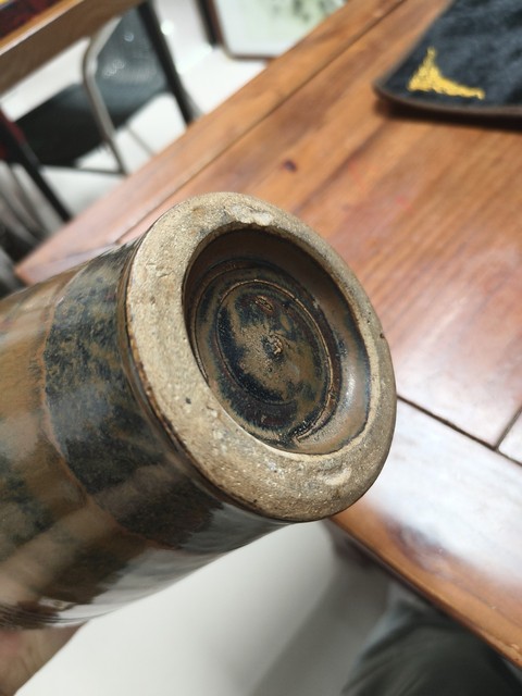 古玩陶瓷磁州窯剔花梅瓶真品鑒賞圖