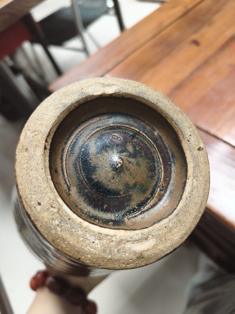 古玩陶瓷磁州窯剔花梅瓶真品鑒賞圖