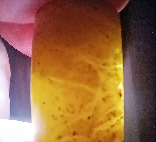 古玩玉器玉鐲殘件真品鑒賞圖