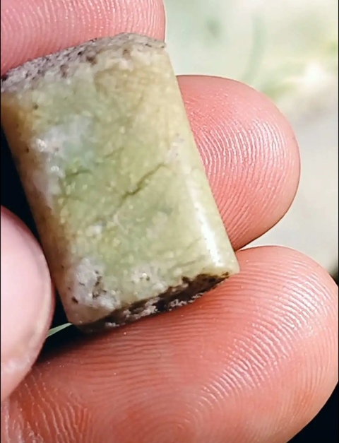 古玩玉器玉鐲殘件真品鑒賞圖