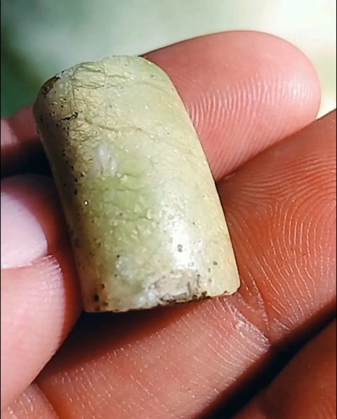 古玩玉器玉鐲殘件真品鑒賞圖