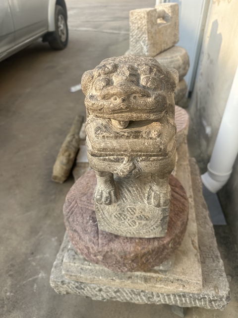 古玩雜項石獅真品鑒賞圖