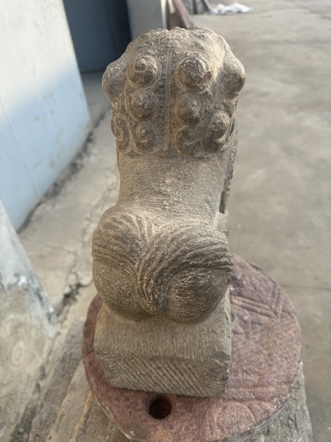 古玩雜項石獅真品鑒賞圖