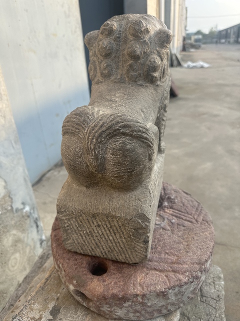 古玩雜項石獅真品鑒賞圖