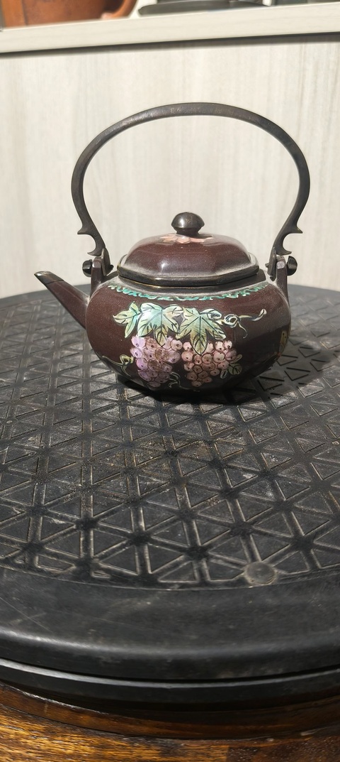 古玩雜項提梁壺真品鑒賞圖