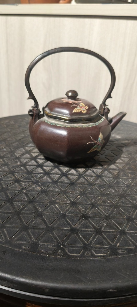 古玩雜項提梁壺真品鑒賞圖