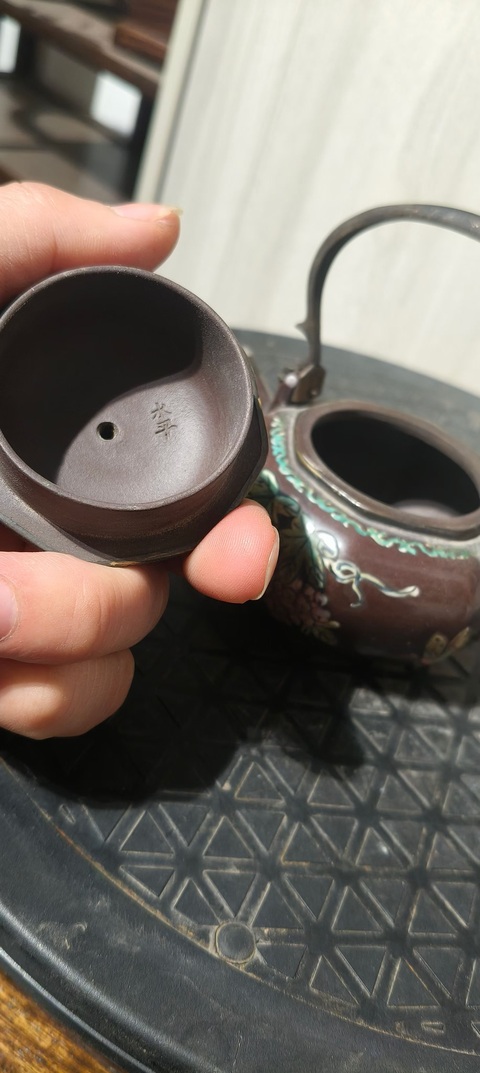 古玩雜項提梁壺真品鑒賞圖