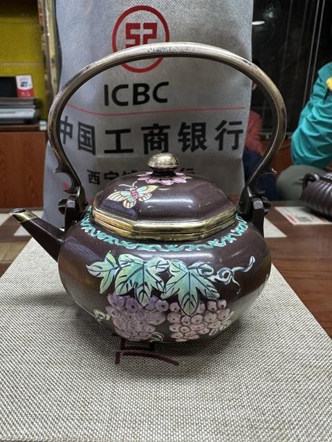 古玩雜項提梁壺真品鑒賞圖
