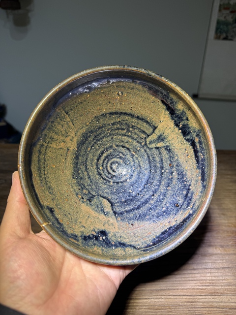 古玩陶瓷金元，磁州窯、鐵銹斑大碗拍賣(mài)，當(dāng)前價(jià)格288元