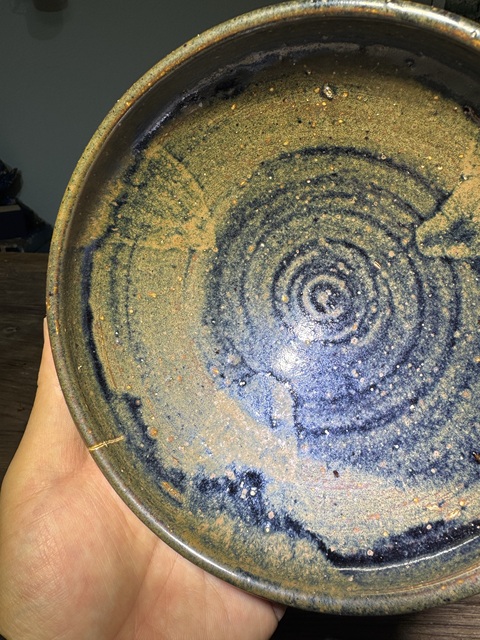 古玩陶瓷金元，磁州窯、鐵銹斑大碗拍賣(mài)，當(dāng)前價(jià)格288元