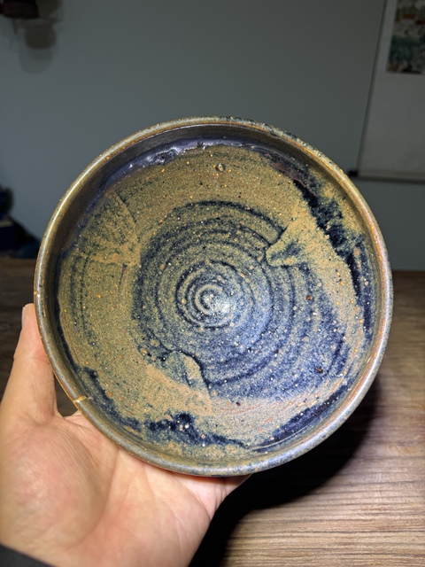 古玩陶瓷金元，磁州窯、鐵銹斑大碗拍賣(mài)，當(dāng)前價(jià)格288元