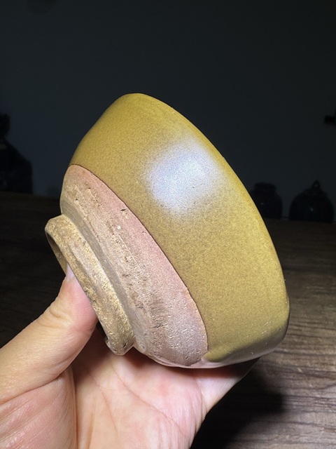 古玩陶瓷清代，磁州窯茶盞拍賣，當前價格388元