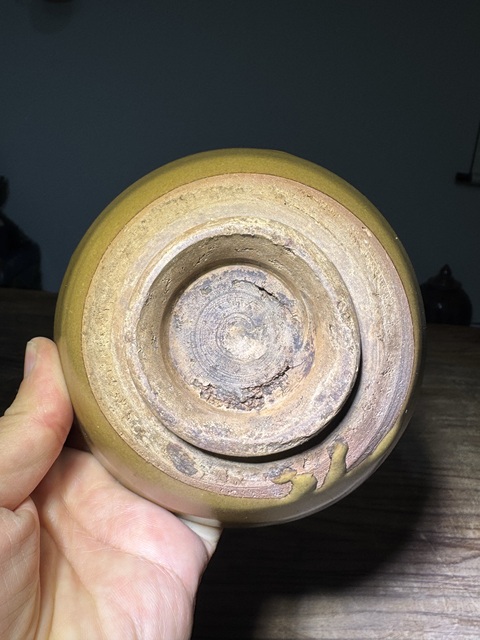 古玩陶瓷清代，磁州窯茶盞拍賣，當前價格388元