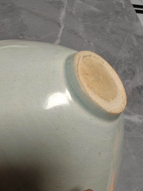 古玩陶瓷青白釉劃花碗真品鑒賞圖