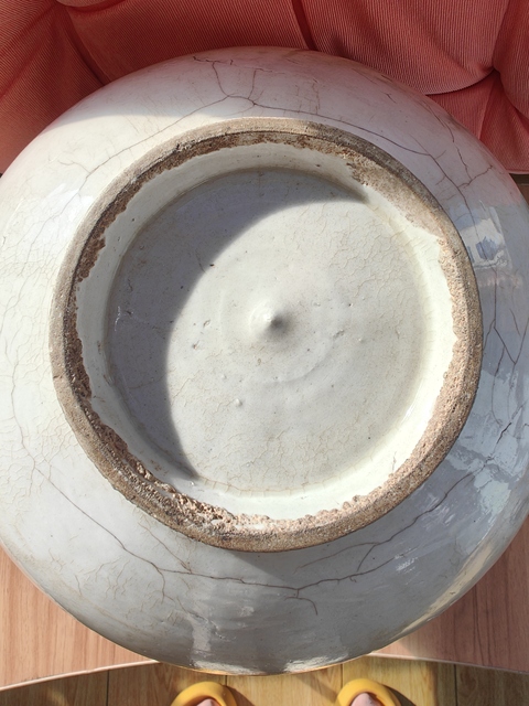 古玩陶瓷白釉燈籠罐真品鑒賞圖