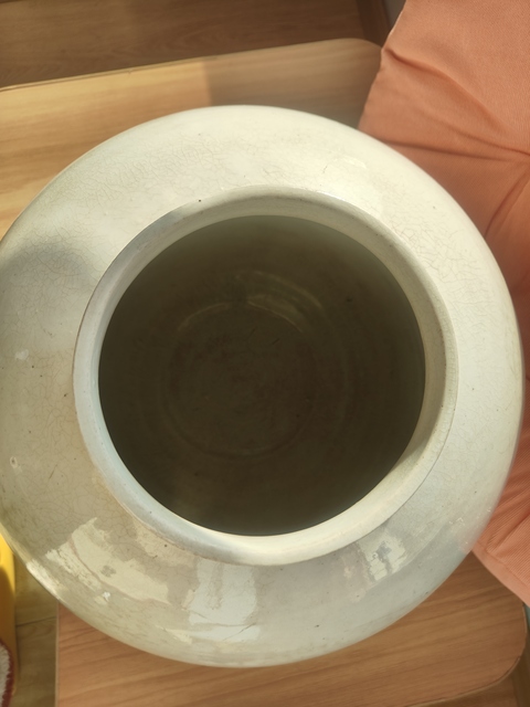 古玩陶瓷白釉燈籠罐真品鑒賞圖