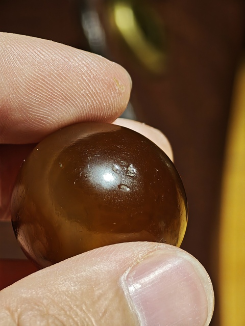 古玩玉器老瑪瑙珠真品鑒賞圖