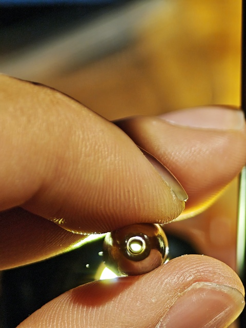 古玩玉器老瑪瑙管珠真品鑒賞圖