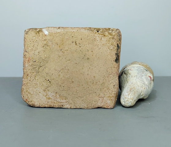 古玩陶瓷明代三彩人物俑拍賣，當(dāng)前價格342元