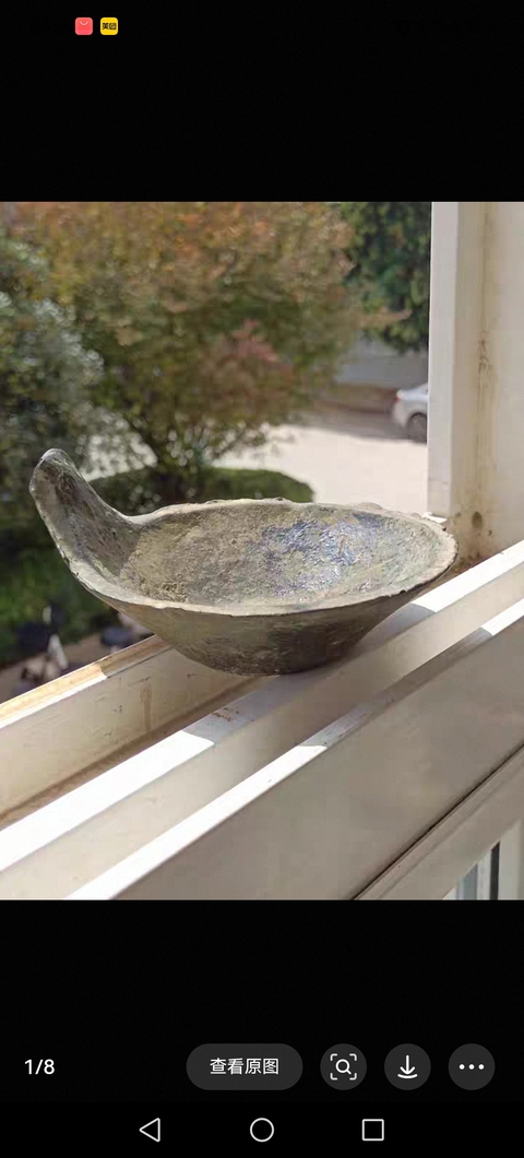 古玩銅器油燈盞真品鑒賞圖