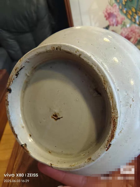 古玩陶瓷定窯白瓷刻花缽式碗真品鑒賞圖