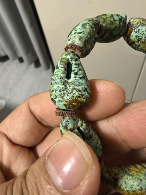 古玩玉器松石仿古件真品鑒賞圖