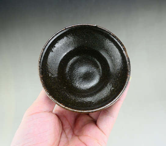 古玩陶瓷吉州窯黑釉茶盞真品鑒賞圖